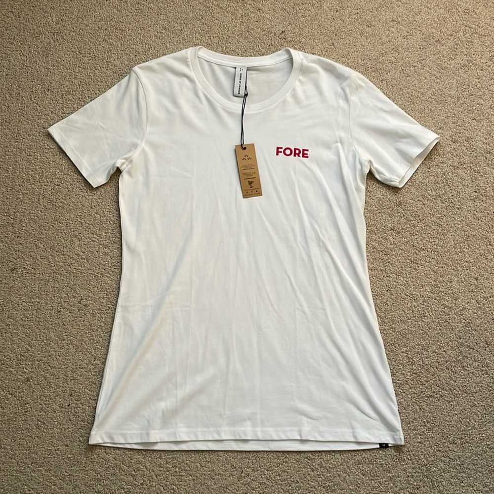 NEW Birds of Condor “Fore” Tshirt l L
